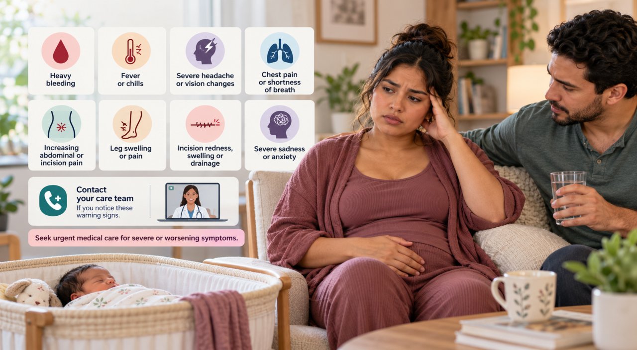 Warning Signs During the First Few Weeks After Birth