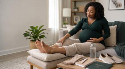 Coping with Swollen Ankles and Feet During Pregnancy