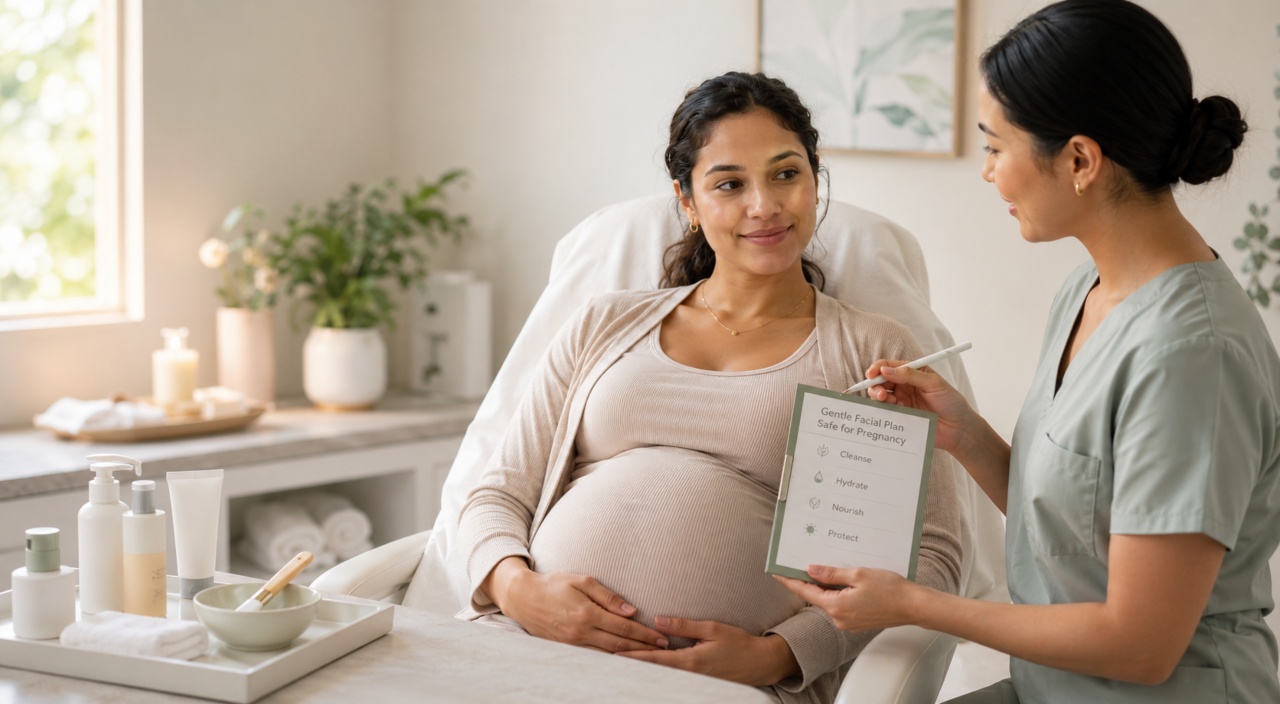 Skincare During Pregnancy: Are Facials Safe?